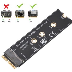 מתאם M.2 NVME  ל MacBook 2013-2017 Retina A1465 A1466 A1398 A1502